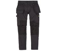 Blakläder 149613309933C48 Service Trousers with Nail Pocket, Black/Yellow, C48
