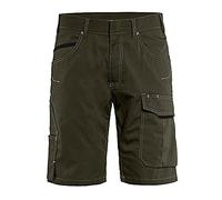Blakläder 149913304599C44 Service Shorts, Olive Green/Black, Size C44