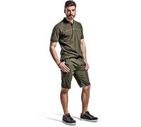 Blakläder 149913304599C58 Service Shorts, Olive Green/Black, Size C60