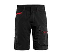 Blakläder 149913309956C50 Service Shorts, Black/Red, Size C50n