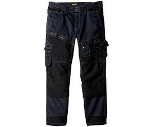 Blakläder 150011408999C54 Size C54 Craftsman Trousers - Navy Blue/Black
