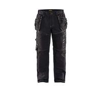 Blakläder 150013709900C152 Size C152 "X1500" Craftsman Trousers - Black