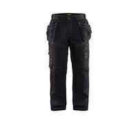 Blakläder 150013809900C48 Size C48 ''X1500'' Craftsman Trousers for Men - Black