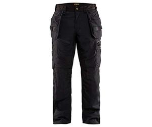 Blakläder 150025179900D104 Size D104 "X1500" Craftsman Trousers - Black