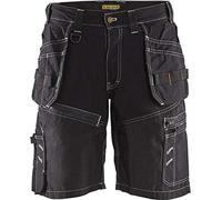 Blakläder 150213109900C48 Size C48 "X1500" Craftsman Shorts - Black