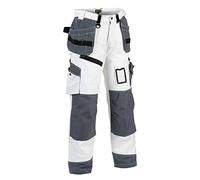 Blakläder 151012101094D92 Size D92 "X1500" Paint Trousers - White/Grey