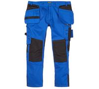 Blakläder 155518608599C146 Craftsman Trousers, Cornflower Blue/Black, Size C146