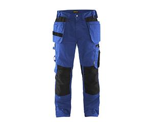 Blakläder 155518608599C150 Craftsman Trousers, Cornflower Blue/Black, C150