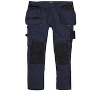 Blakläder 155518608699C56 Craftsman Trousers, Navy Blue/Black, Size C56