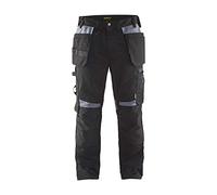 Blakläder 155518609994C60 Craftsman Trousers, black/grey, C60