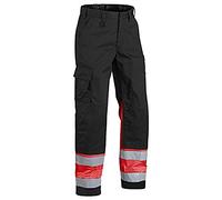Blakläder 156418119955D84 Size D84 High Visibility Trousers - Black/Red
