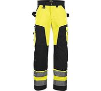 Blakläder 156618113399D120 Size D120 High Visibility Trousers without Nail Pockets - Yellow/Black