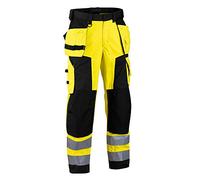 Blakläder 156725173399D96 Size D96 Cl.2 "Winter" Softshell Trousers - Yellow/Black