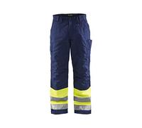 Blakläder 186218113389C56 Size C56 "High Vis" Winter Trousers - Yellow/Navy Blue