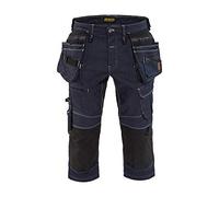 Blakläder 19921141 Craftsman Stretch Cordura Denim Shorts, Navy/Black, Size: C46