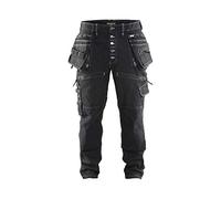 Blakläder 199911419900D104 Size D104 "Low Crotch x1900" Craftsman Trousers - Black
