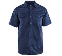 Blakläder 3296119089004XL Size 4X-Large Twill Shirt - Navy Blue