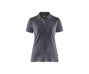 Blakläder 330710359400M Size Medium Women Polo Shirt - Grey