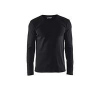 Blakläder 331410328600X-Large Long Sleeve T-Shirt, Dark Navy Blue, X-Large