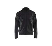 Blakläder 3362252699984XL Sweatshirt Size with Full-Zip in Black/Dark Grey, 4Xl