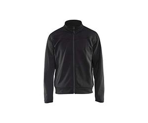 Blakläder 3362252699984XL Sweatshirt Size with Full-Zip in Black/Dark Grey, 4Xl