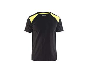 Blakläder 337910429933L T-Shirt, Black/Yellow, Large