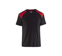 Blakläder 337910429956X-Small T-Shirt, black/red, X-Small