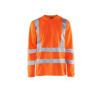 Blakläder 338110705300XXXL Size 3X-Large Cl.3 "High Vis/UPF 50+" Long Sleeve Shirt - Orange