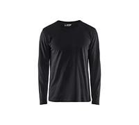 Blakläder 350010429900X-Large Long Sleeve T-Shirt, Black, X-Large