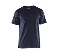 BLÅKLÄDER T-shirt 35251042 Cotton Dark Navy Blue Size XXL