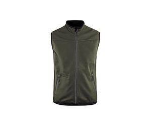 Blakläder 385025164599X-Large Softshell Gilet, Dark Olive Green/Black, X-Large
