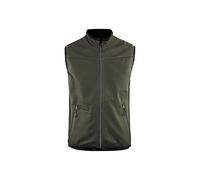 Blakläder 385025164599XX-Large Softshell Gilet, Dark Olive Green/Black, XX-Large