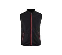 Blakläder 385025169956M Softshell Gilet, black/red, M