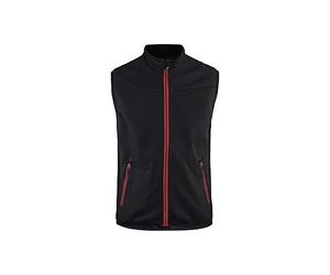 Blakläder 385025169956XS Softshell Gilet, Black/Red, X-Small
