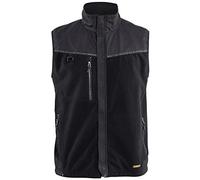 Blakläder 385525249900L Size Large Windproof Fleece Vest - Black