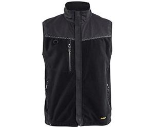 Blakläder 385525249900L Size Large Windproof Fleece Vest - Black
