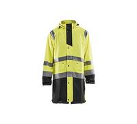 Blakläder 4324200033994X-Large High-Vis Rain Jacket "level 1", Yellow/Black, 4X-Large