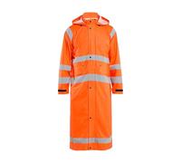 Blakläder 432520005300X-Large High-Vis Raincoat "level 1", Orange, X-Large