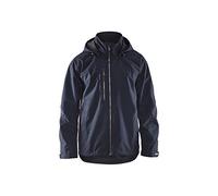Blakläder 479019778699XX-Large Shell Jacket, Dark Navy Blue/Black, XX-Large