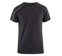 Blakläder 479817349835XXXL "XLIGHT" Underwear T-Shirt, Dark Grey/Yellow, 3X-Large