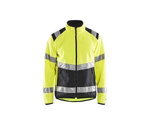 Blakläder 487725163399S Size Small Class 2 High Vis-Softshell Jacket - Yellow/Black