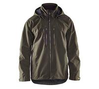 Blakläder 489019774599M Lined Functional Jacket, Dark Olive Green/Black, Medium
