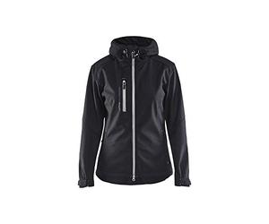 Blakläder 491925179992X-Small Ladies Softshell Jacket, Black/Silver, X-Small