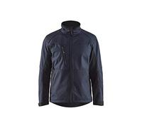 Blakläder 4950251686994X-Large Softshell Jacket, Dark Navy Blue/Black, 4X-Large