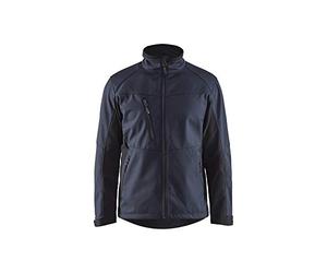 Blakläder 4950251686994X-Large Softshell Jacket, Dark Navy Blue/Black, 4X-Large