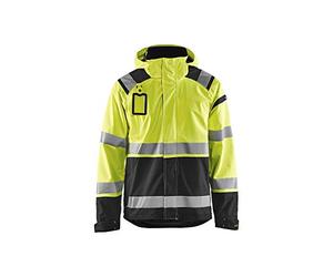 Blakläder 4987198733995XL Size 5X-Large High Visibility Jacket - Yellow/Black