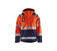 Blakläder 4987198753895XL Size 5X-Large High Visibility Jacket - Orange/Navy Blue