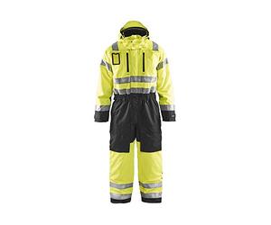 Blakläder 676319773399D112 Winter Overall, High Vis Yellow/Black, Size D112