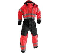 Blakläder 676319775599C54 Size C54 High Visibility Winter Overall - Red/Black