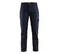 Blakläder 710418008985D20 Size D20 Women Service Trousers - Navy Blue/Cornflower Blue